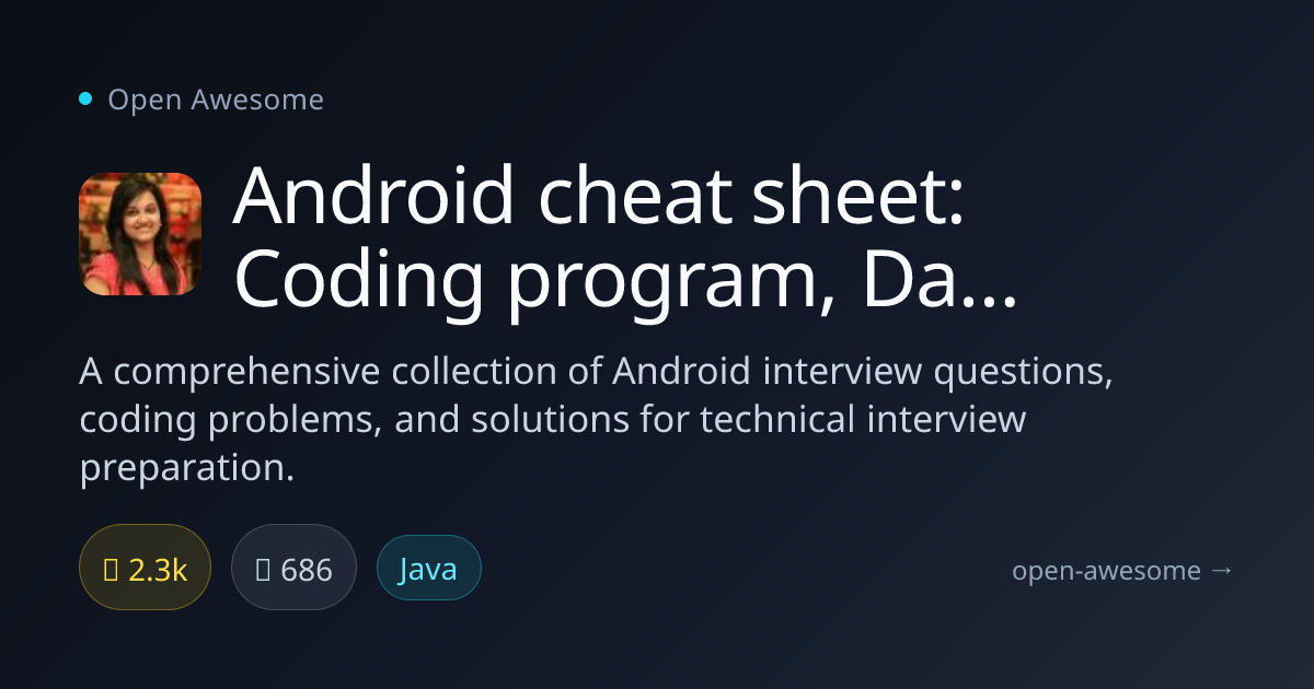 Android cheat sheet: Coding program, Data structure, Android and Java ...
