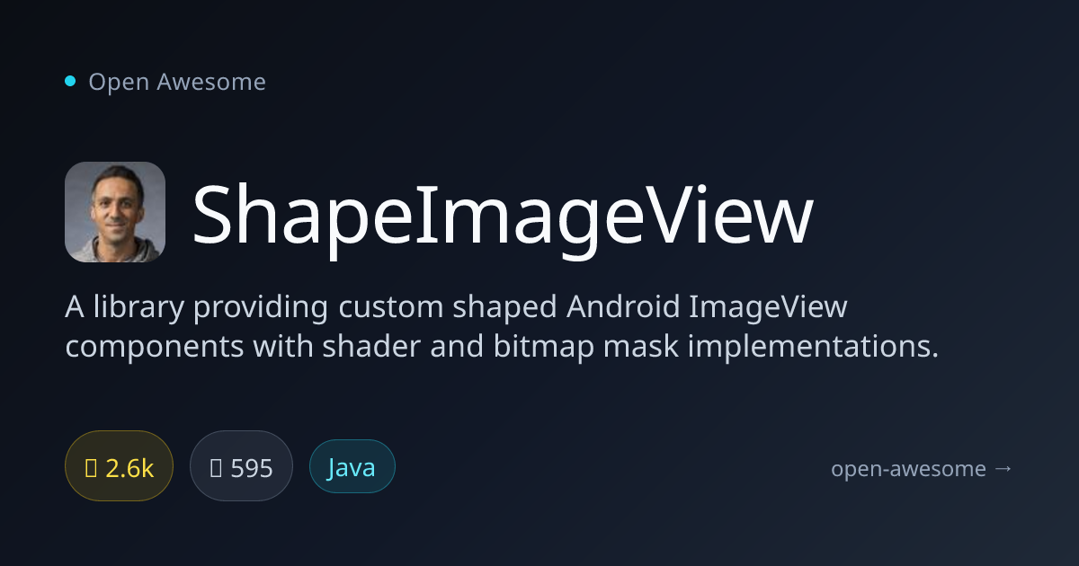 ShapeImageView — Custom Shaped Android ImageView | Open Awesome