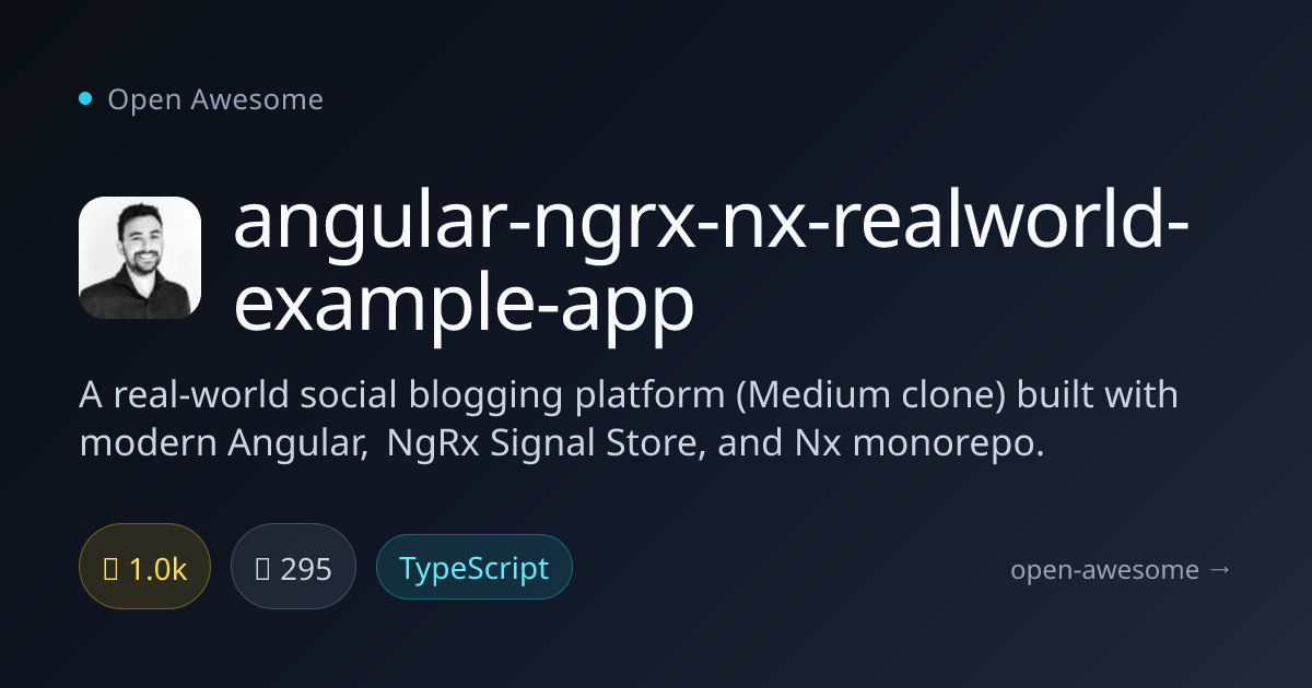 angular-ngrx-nx-realworld-example-app — Angular Social Blogging ...