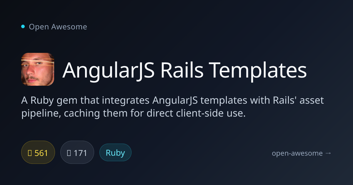 AngularJS Rails Templates — AngularJS Rails Asset Integration | Open ...