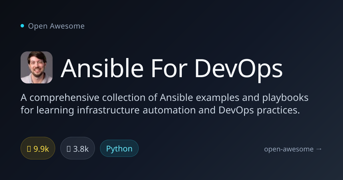 Ansible For DevOps — Ansible DevOps Examples | Open Awesome