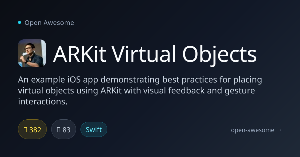 ARKit Virtual Objects — ARKit Object Placement Demo | Open Awesome