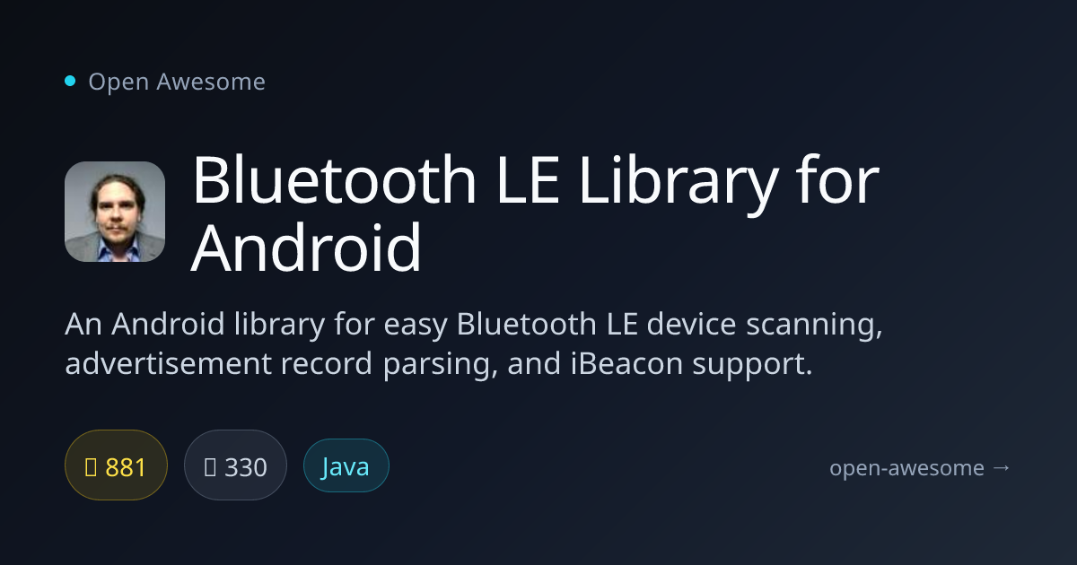 Bluetooth LE Library for Android — Android Bluetooth LE Scanning ...