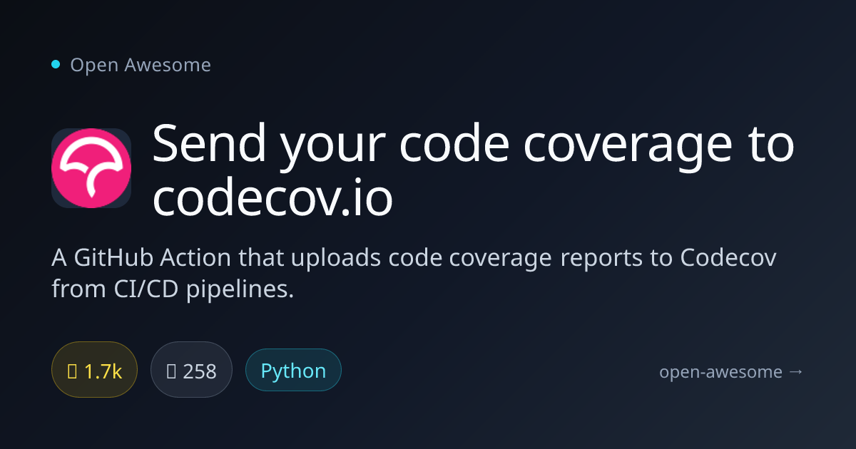 Send your code coverage to codecov.io — Codecov Coverage Upload GitHub ...