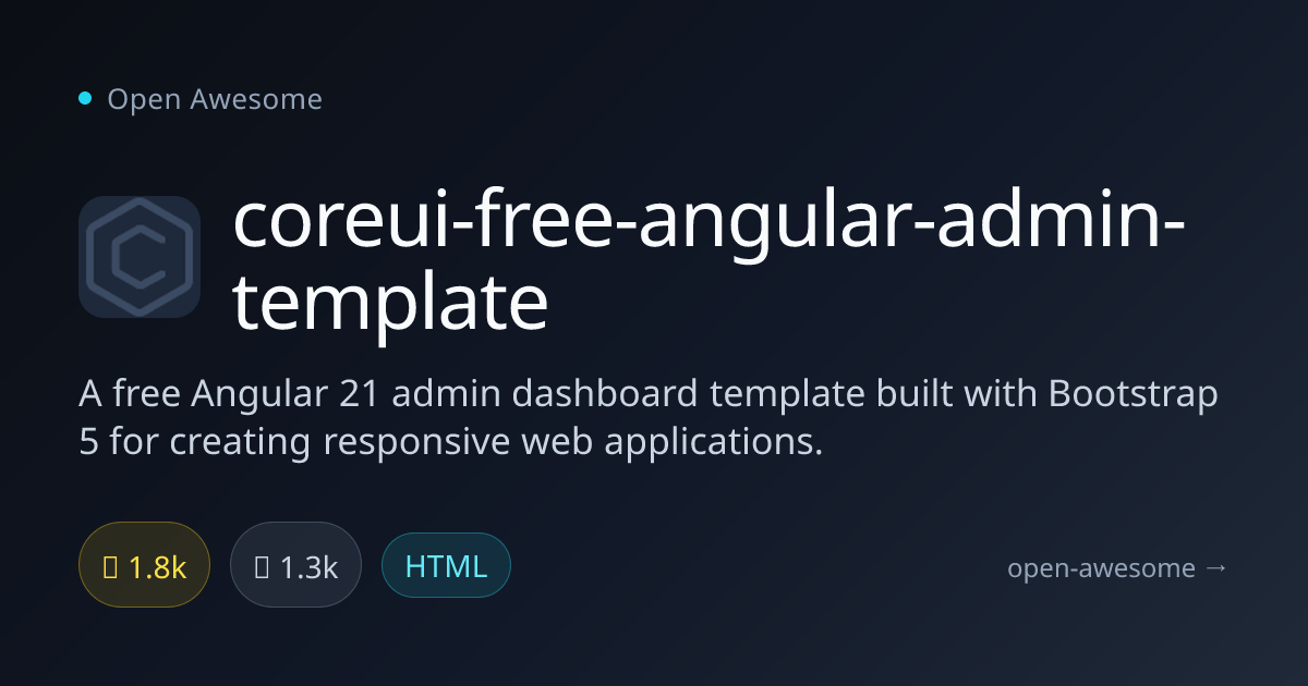 coreui-free-angular-admin-template — Free Angular Admin Dashboard ...