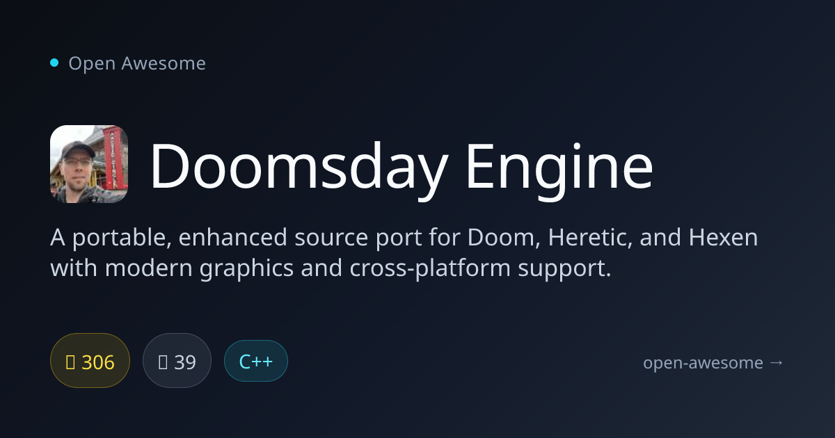 Doomsday Engine — Enhanced Doom Source Port | Open Awesome