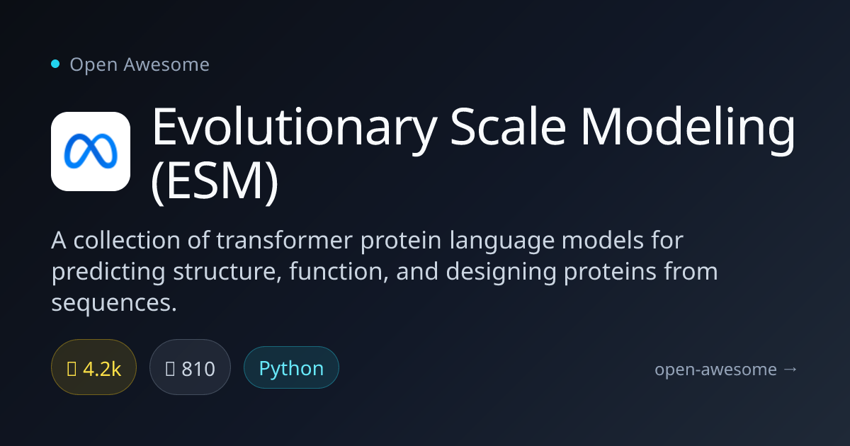 Evolutionary Scale Modeling (ESM) — Transformer Protein Language Models ...