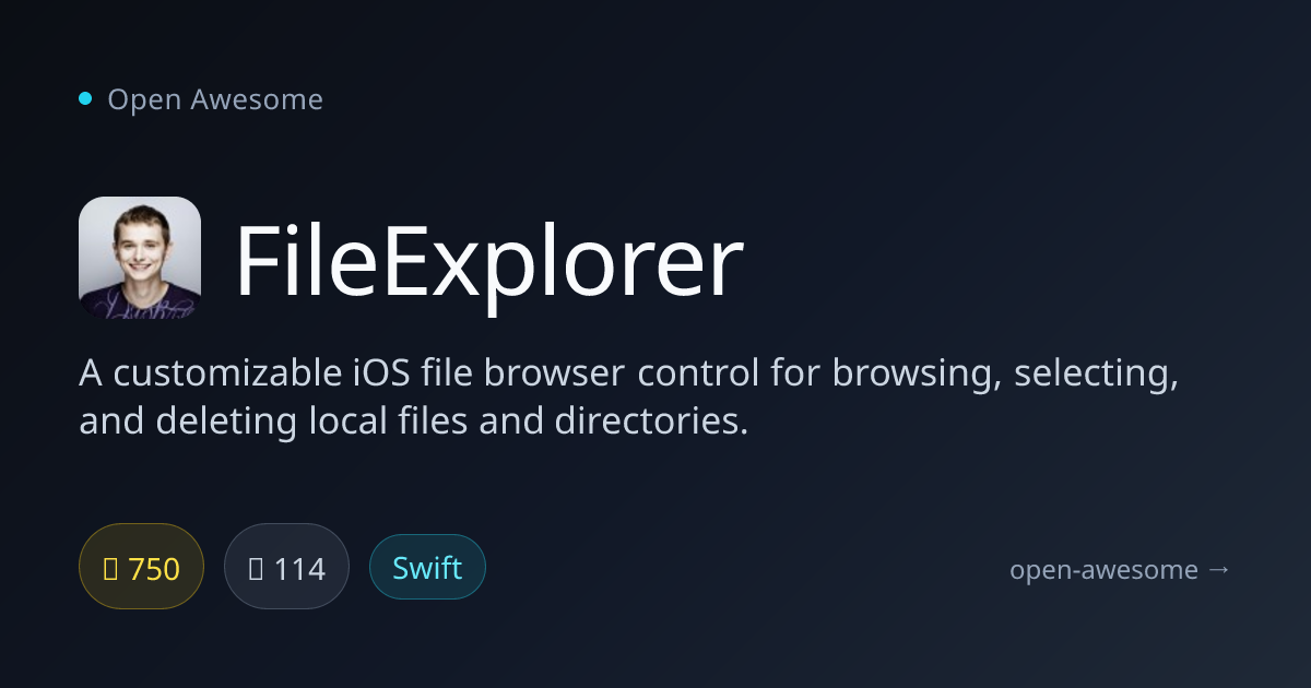 FileExplorer — Customizable iOS File Browser | Open Awesome