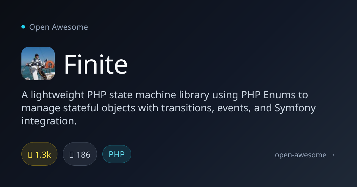 Finite — PHP State Machine Library | Open Awesome