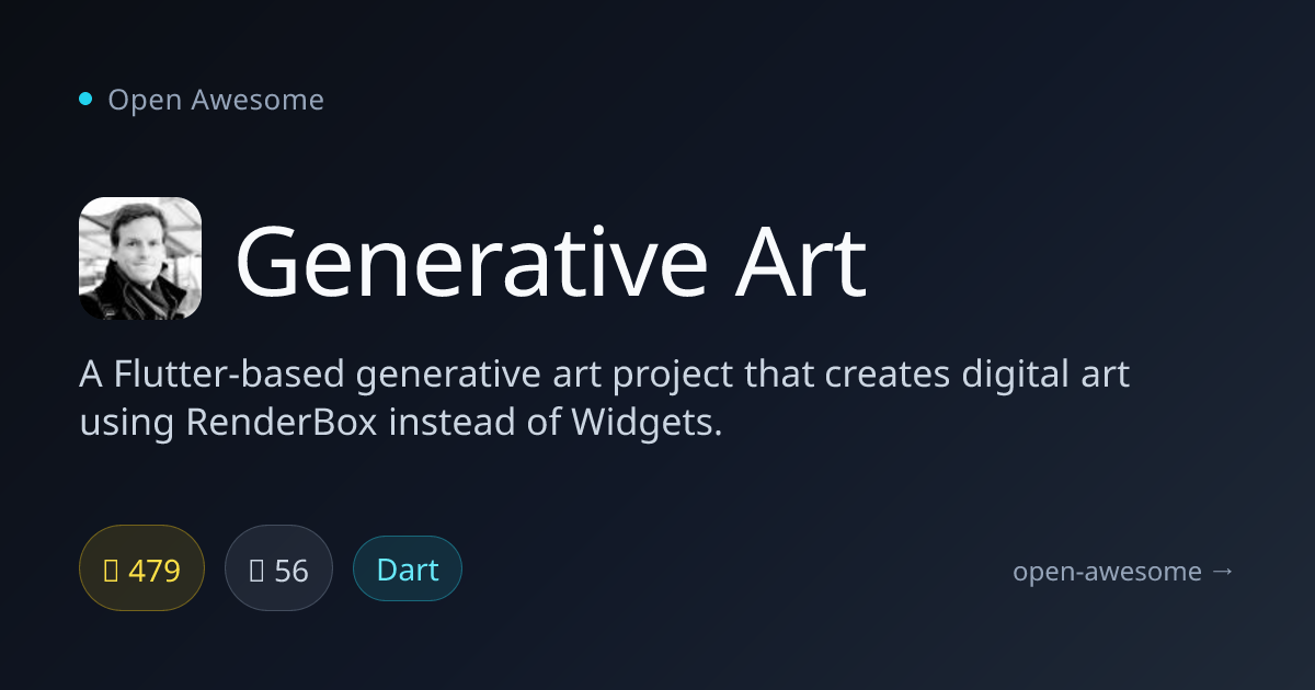 Generative Art — Flutter Generative Art Project | Open Awesome