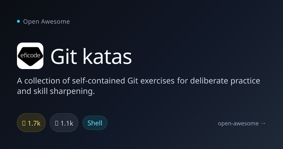 Git katas — Git Practice Exercises | Open Awesome