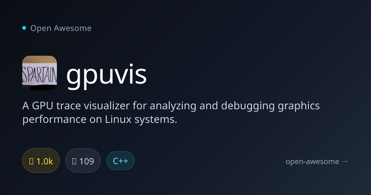 gpuvis — Linux GPU Trace Visualizer | Open Awesome