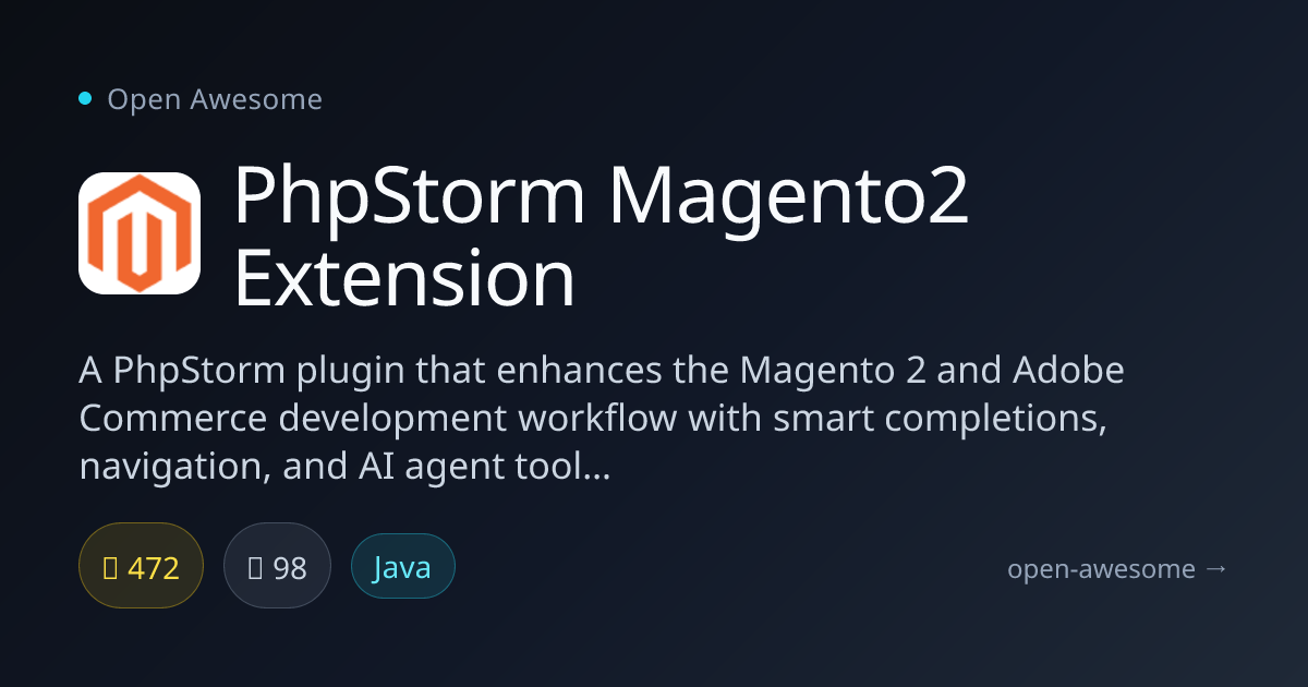 PhpStorm Magento2 Extension — Magento 2 IDE Plugin | Open Awesome