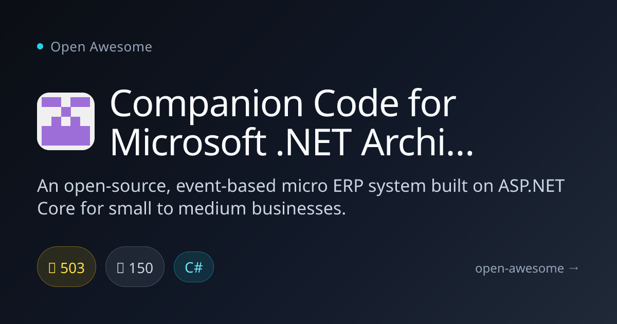 Companion Code for Microsoft .NET Architecting Applications for the ...