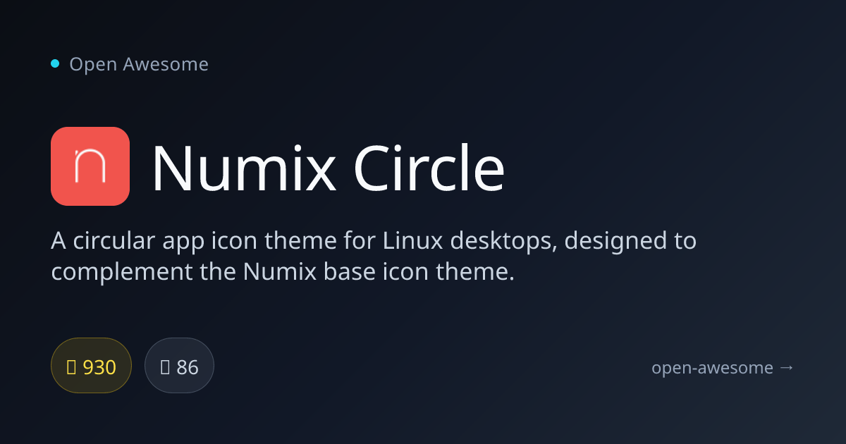 Numix Circle — Circular Linux App Icon Theme | Open Awesome