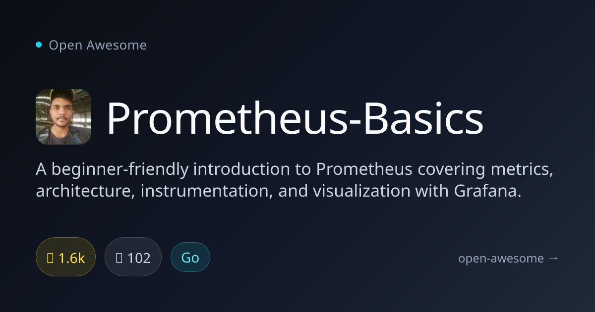 Prometheus-Basics — Beginner-Friendly Prometheus Introduction | Open ...