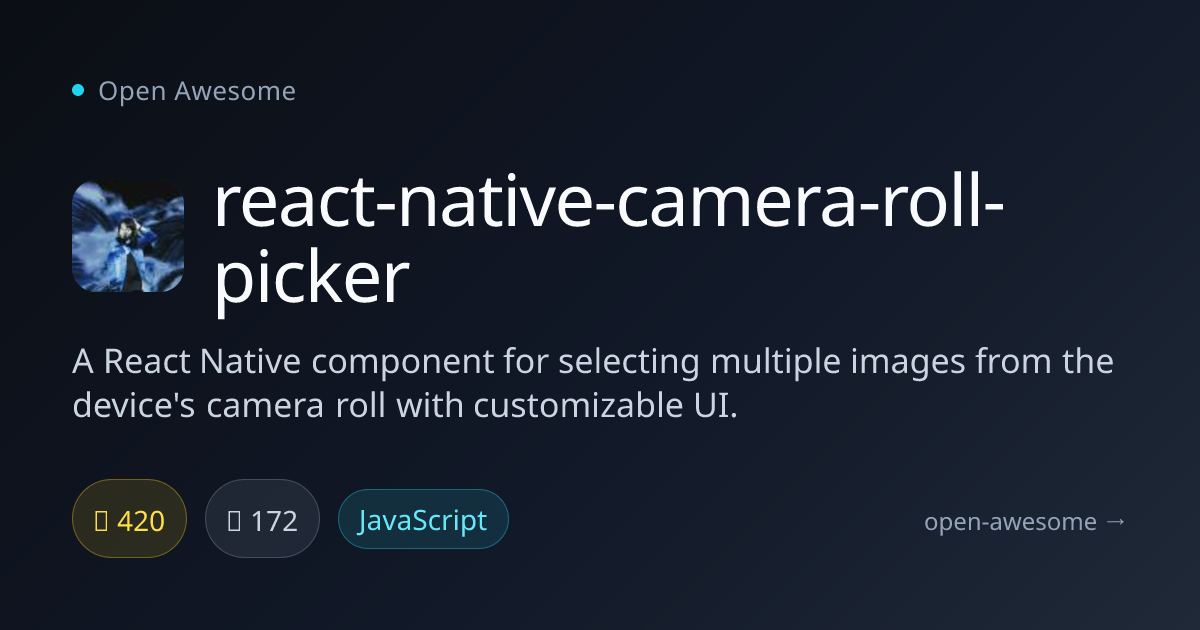 react-native-camera-roll-picker — React Native Multi-Image Picker ...
