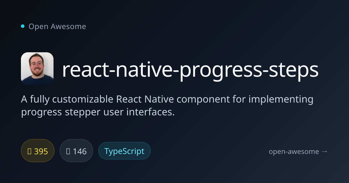 react-native-progress-steps — Progress Stepper for React Native | Open ...