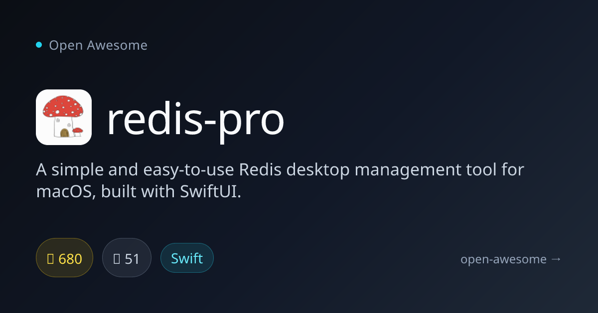 redis-pro — Redis Desktop Manager for macOS | Open Awesome