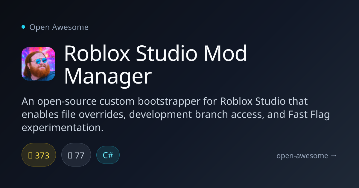 Roblox Studio Mod Manager Custom Roblox Studio Open Opengraph Image Nvv3iu
