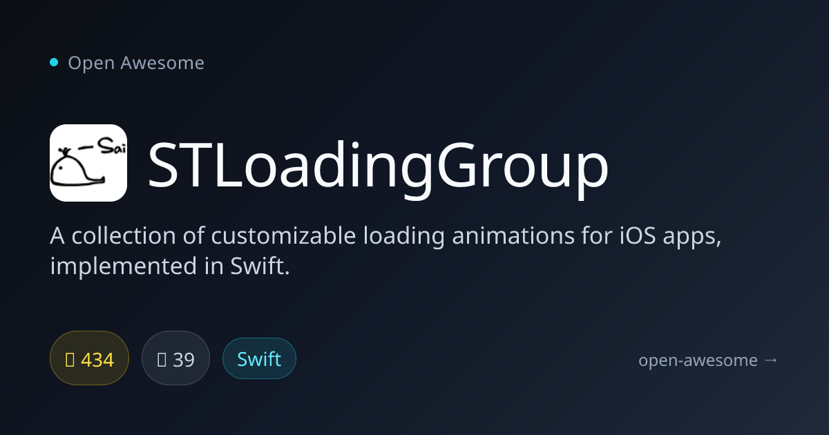 STLoadingGroup — Customizable iOS Loading Animations | Open Awesome
