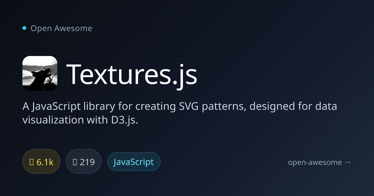 Textures.js — SVG Pattern Library for D3.js | Open Awesome