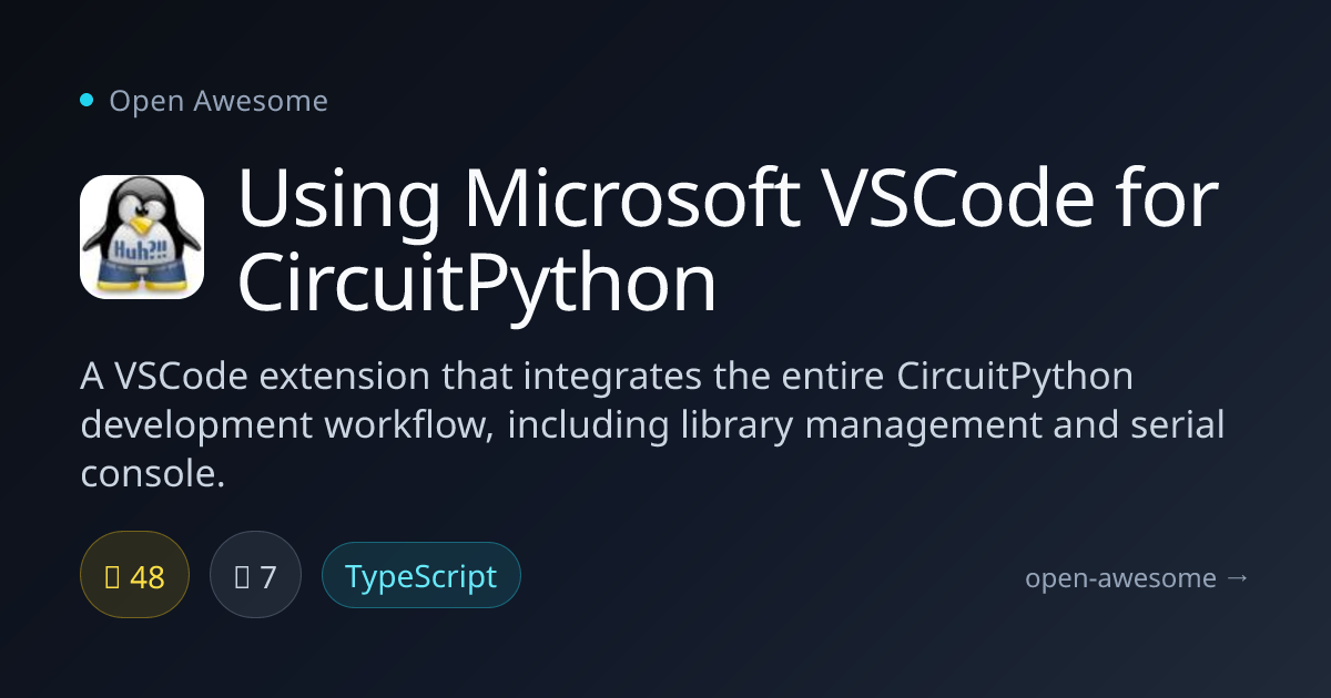 Using Microsoft VSCode for CircuitPython — CircuitPython VSCode ...